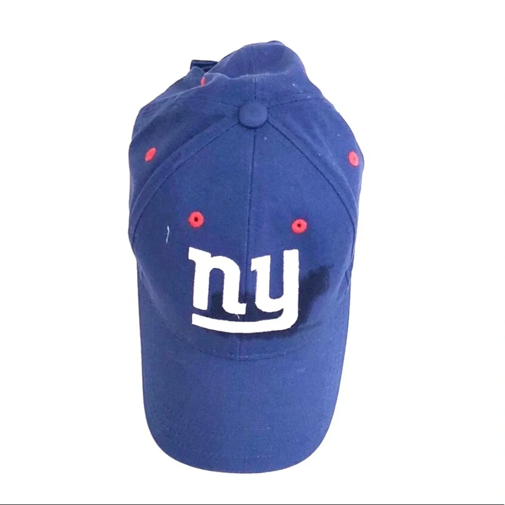 NFL NY Giants Met Life Stadium Baseball Hat with Velcro Adjustable Back